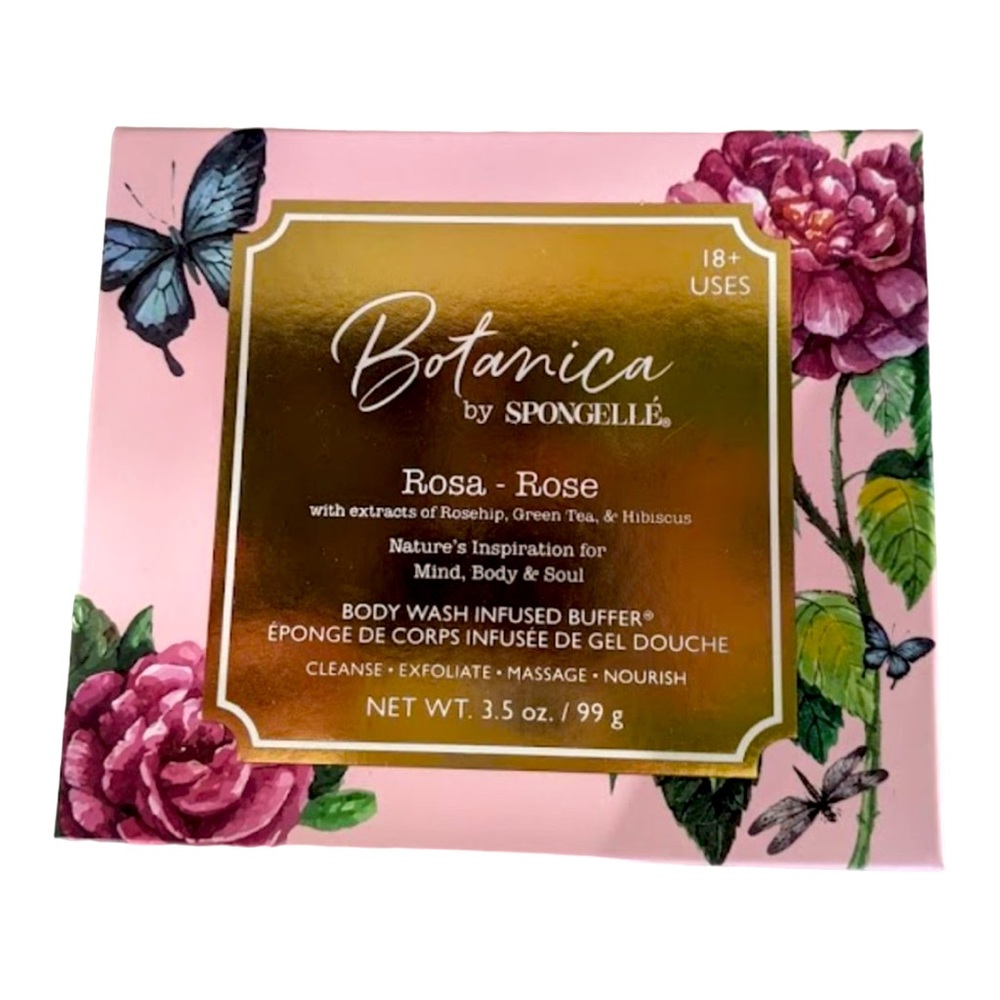 NEW - Botanica by Spongelle Body Wash Infused Buffer